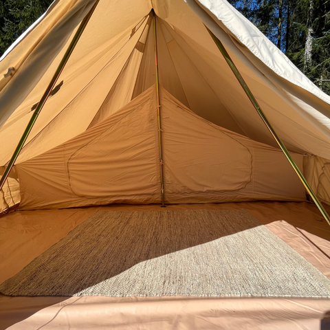Glamping indertelt