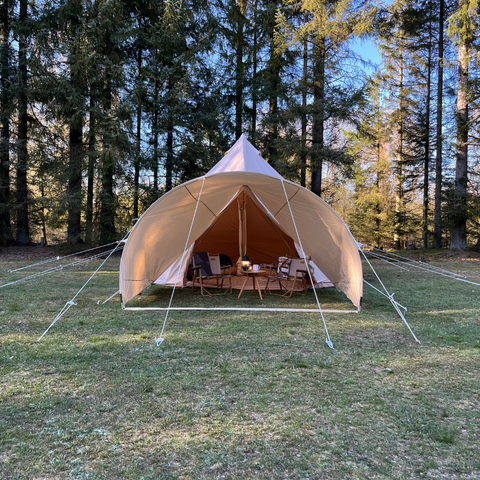 Amaroq Glamping arch awning