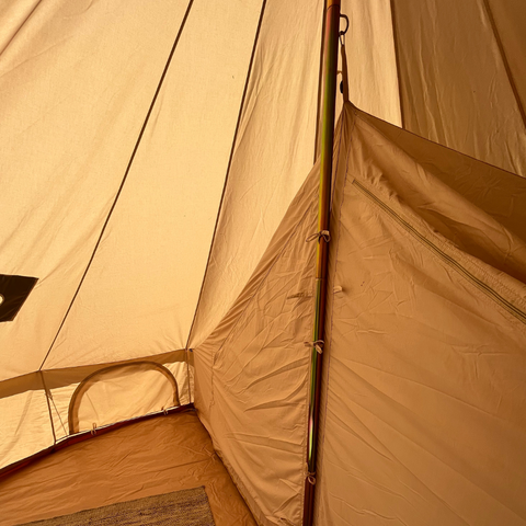 Glamping indertelt