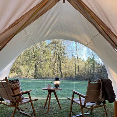 Amaroq Glamping arch awning