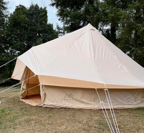 Regnslag til glamping telt